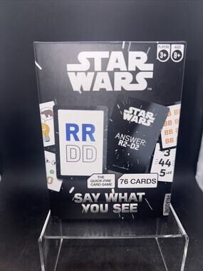 STAR WARS Card Game Say What You See Paladone New